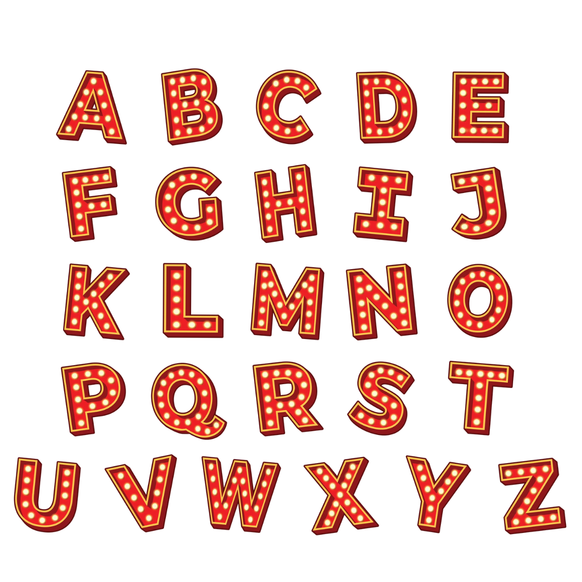 Christmas Marquee Custom Letter Ornament, Christmas, Birthday Gift For Family