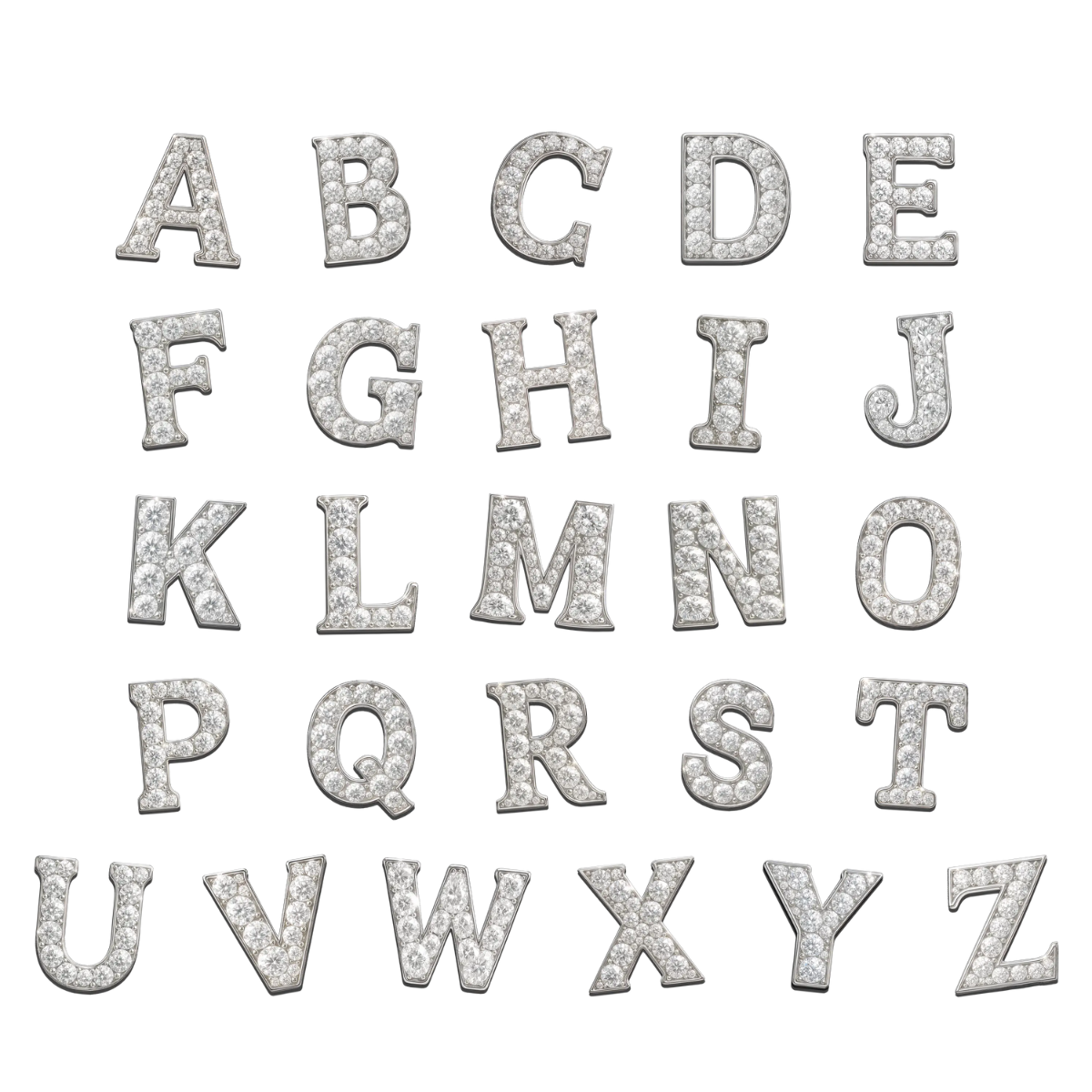 Glitter Custom Letter Ornament, Christmas, Birthday Gift For Family