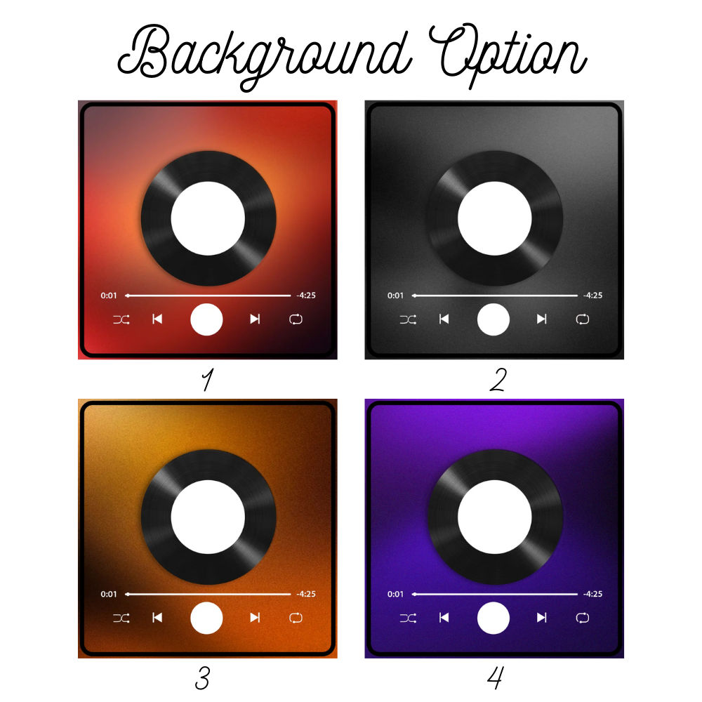 Custom Photo I Love You Forever & Always - Personalized Music Fridge Magnet - Gift For Couple, For Him, For Her, Anniversary Gift