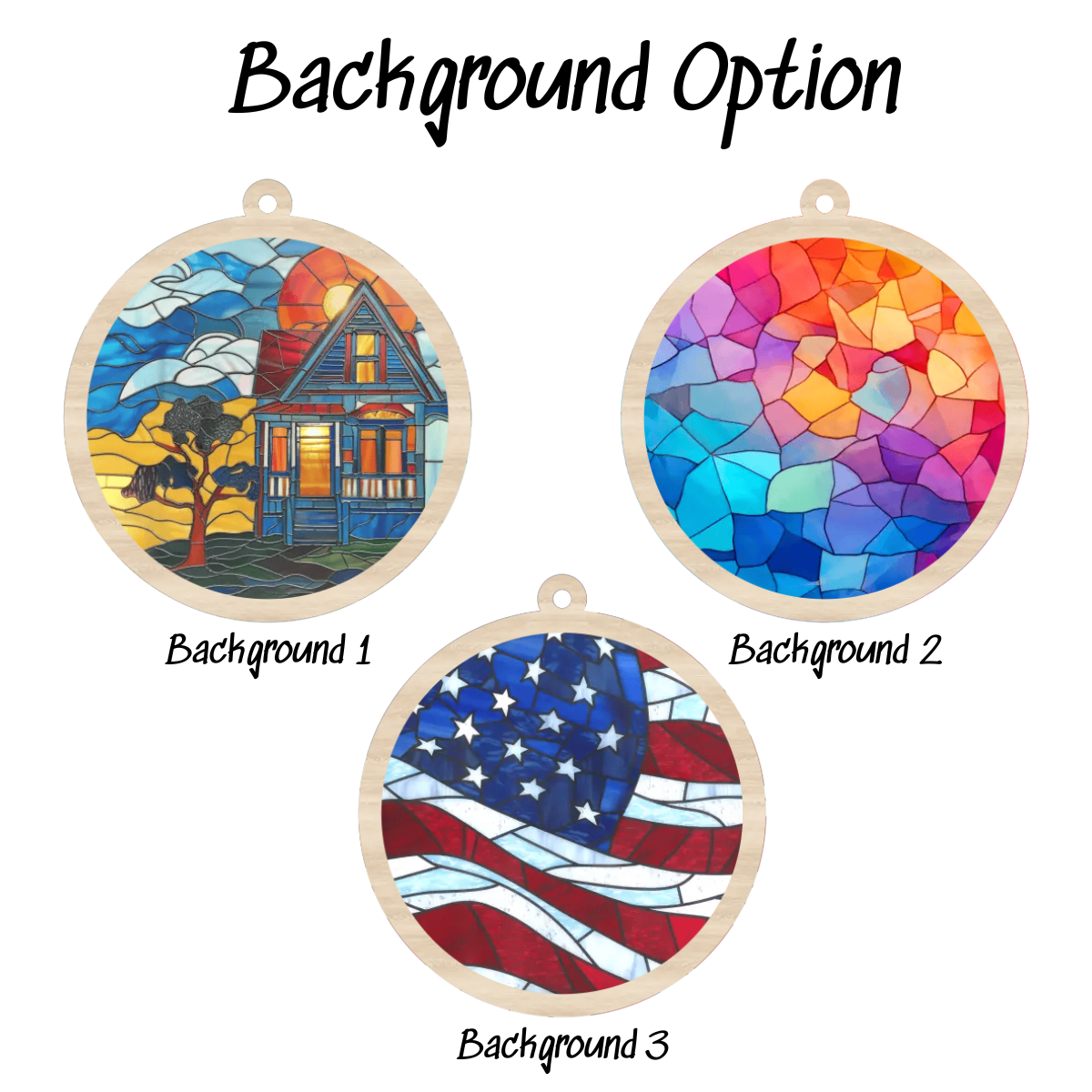 Not Always Eye To Eye, But Always Heart To Heart - Personalized Suncatcher Ornament - Father's Day, Gift For Dad, Grandpa