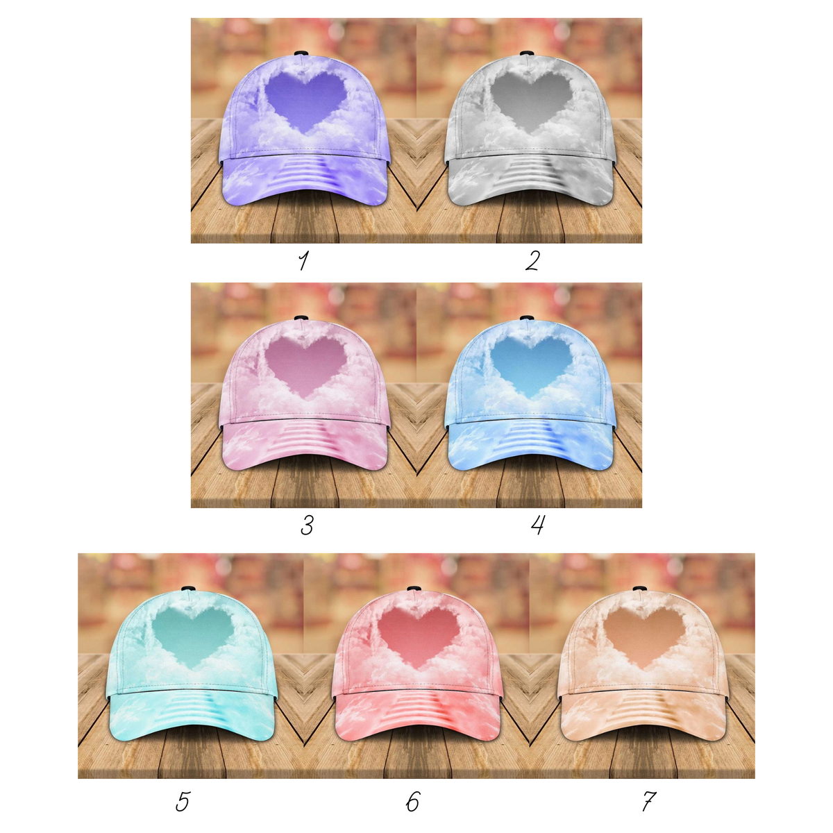 A Big Piece Of My Heart Lives In Heaven - Personalized Classic Cap - Memorial Gift