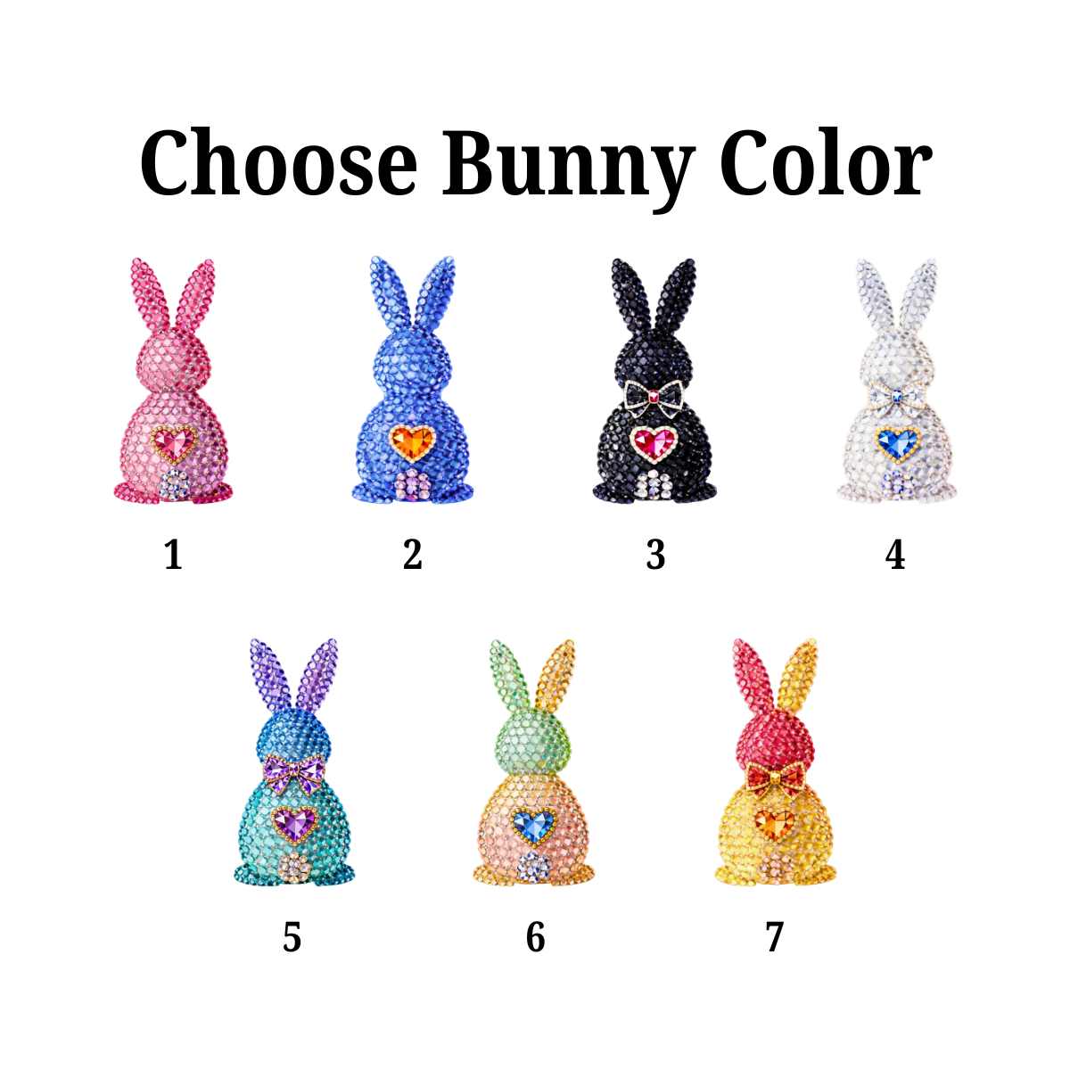 Grandma's Little Rhinestones Bunnies - Personalized Apparel - Easter Gift For Mom Grandma