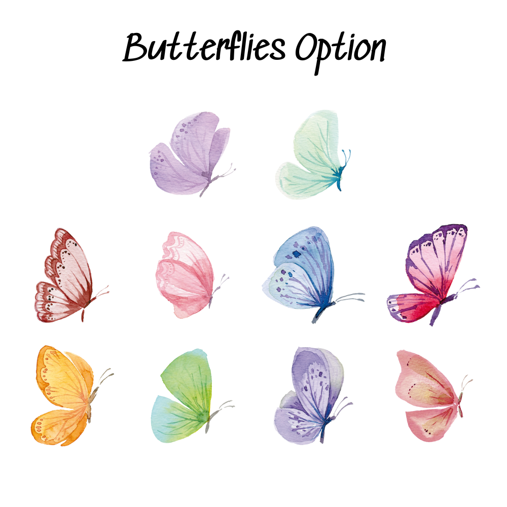 Life Is Better With Besties Sisters Colorful Butterflies - Personalized Jewelry Plate - Gift For Besties, Sisters, Friends