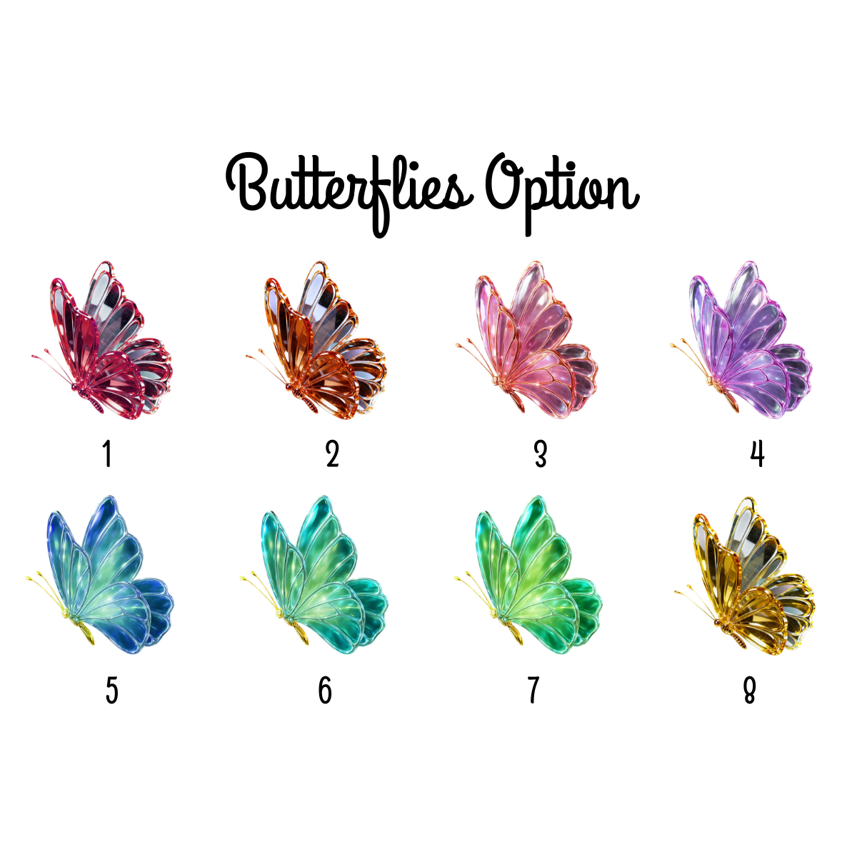 First Mom Now Grandma Butterflies - Personalized Bloom Vase - Gift For Grandma, Mom, Mother's Day Gift