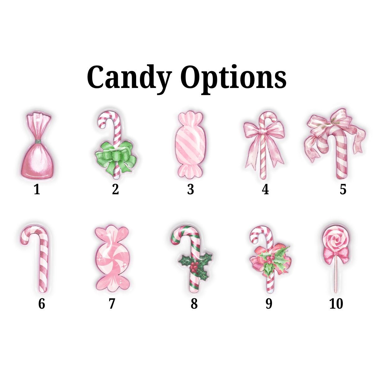 Friends Forever 3D Inflated Effect Christmas Candy - Personalized Ornament - Christmas Gift For Friends & Family