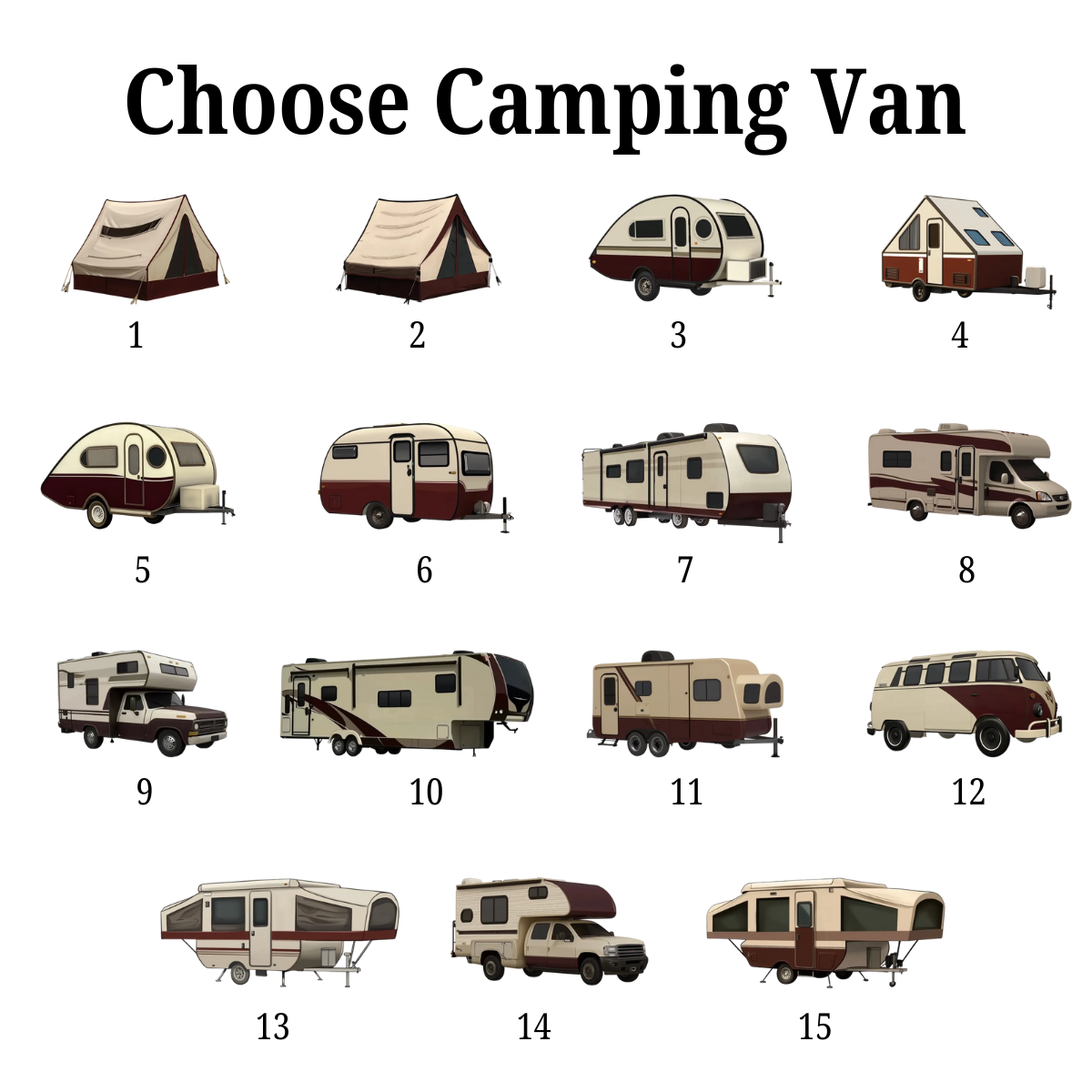 Camping Woodland Adventure - Personalized Wooden Ornament - Christmas Gift For Travel Lovers