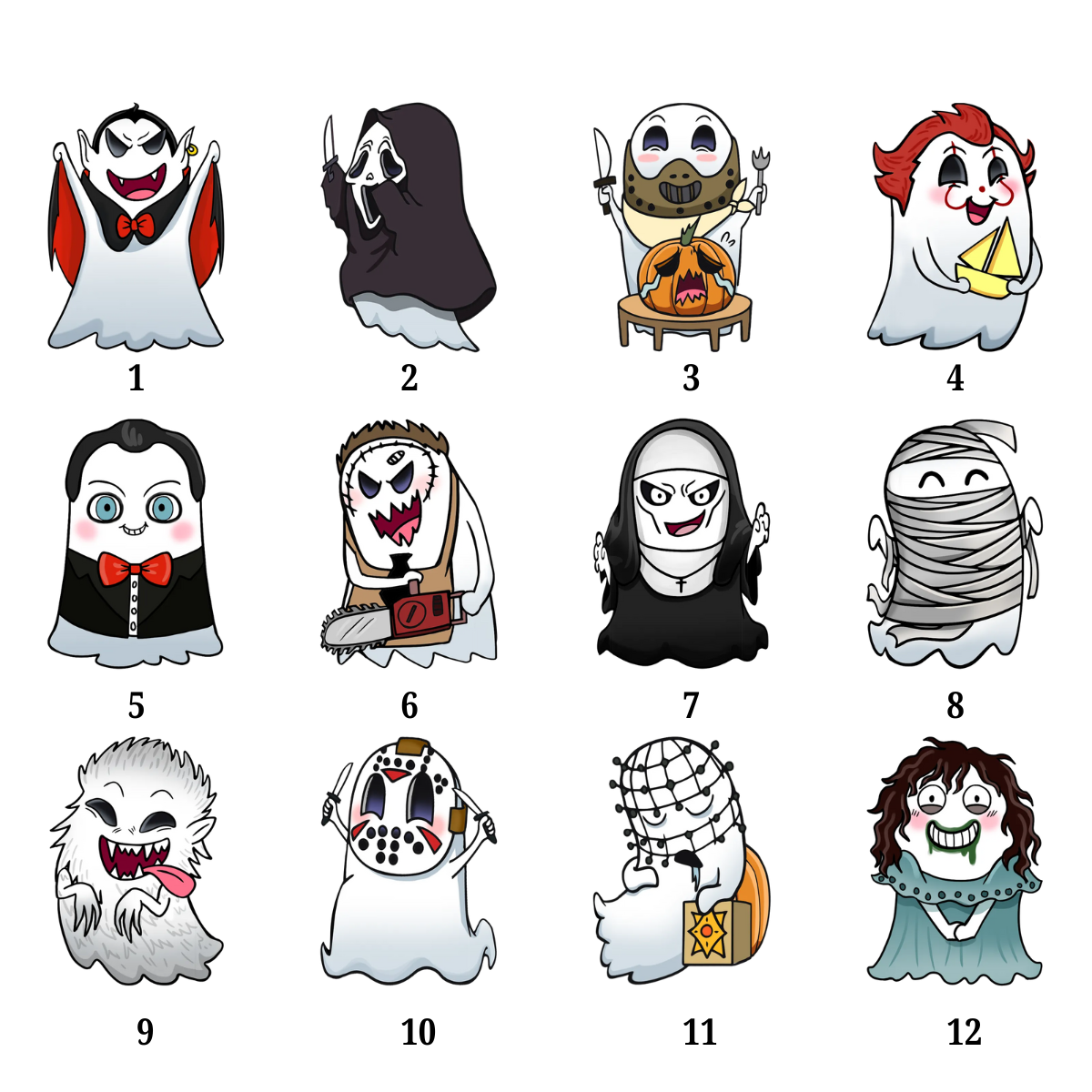 This Nana Loves Her Spooky Crew - Personalized Apparel - Gift For Mother Grandma, Halloween Gift