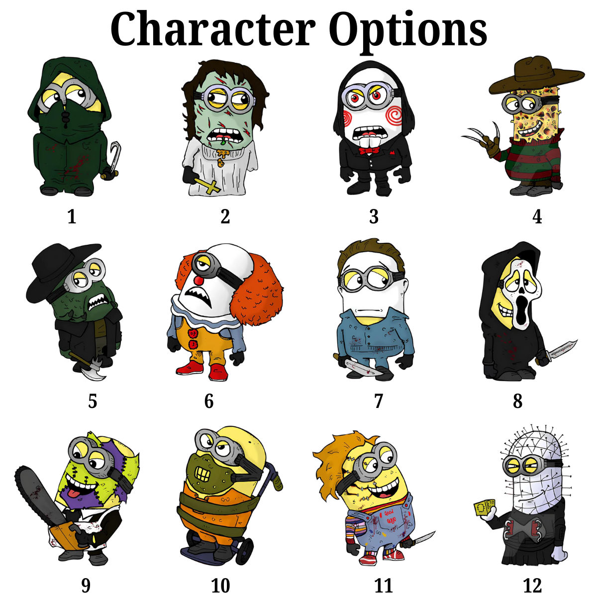 This Mom Grandma Loves Her Little Horrors - Personalized Apparel - Halloween Gift For Mom Grandma