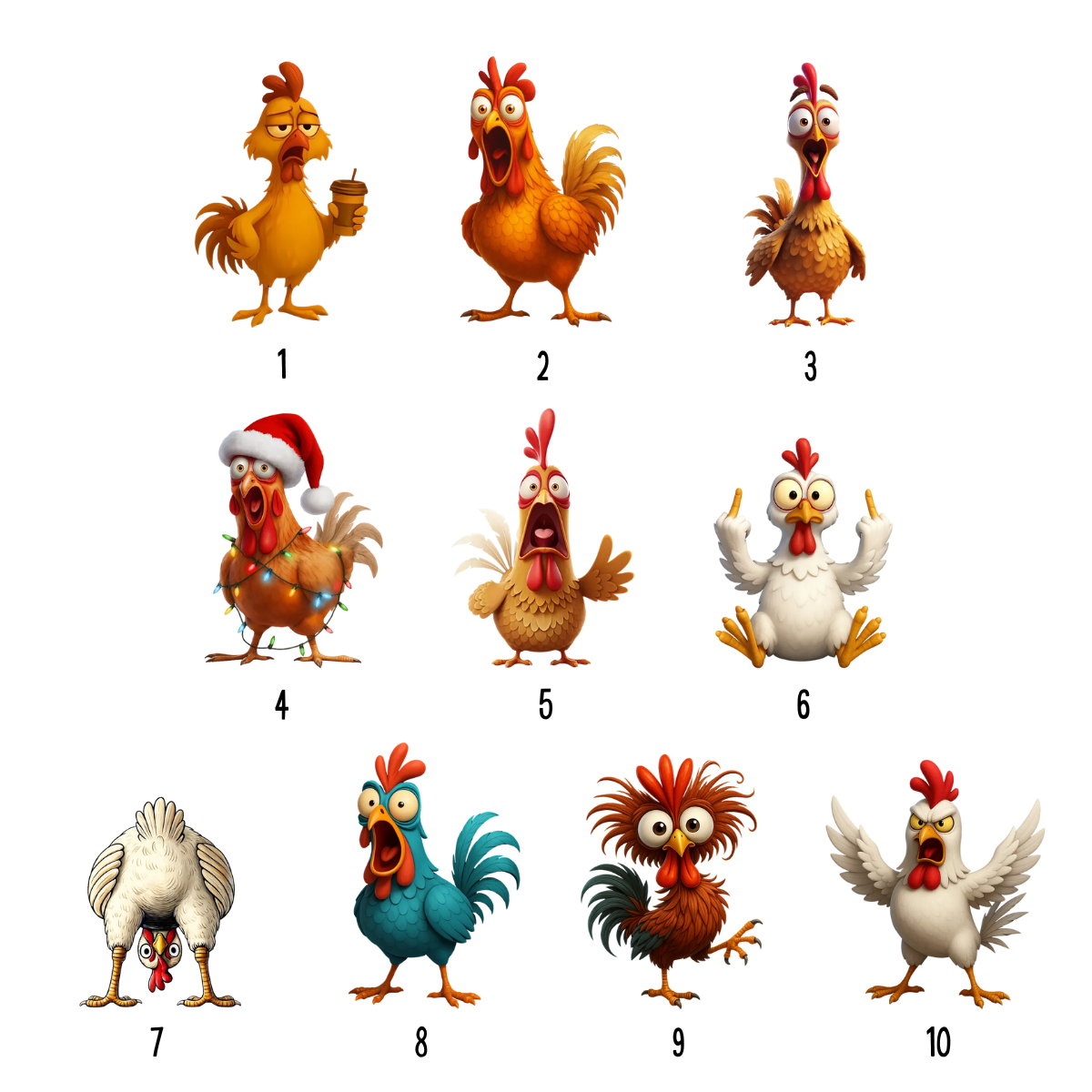 FCAWF Chicken Squad - Personalized Tumbler - Christmas Gift For Coworker