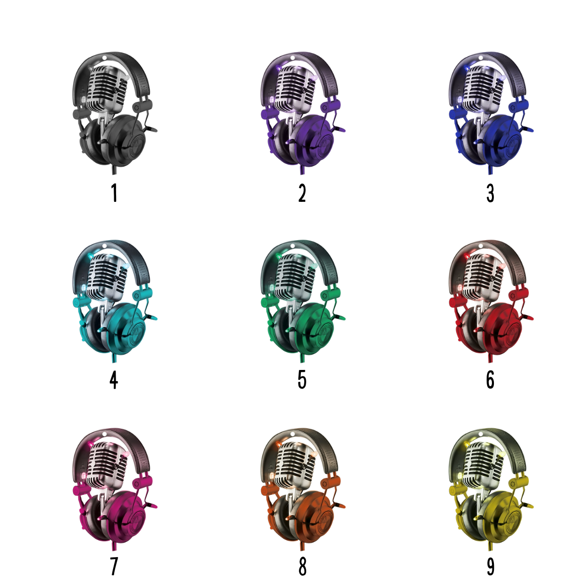 Microphone Radio - Personalized Acrylic Ornament - Christmas Gift For Music Lovers