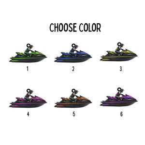Jet Ski Personalized Christmas Acrylic Ornament, Christmas Gift For Jet Ski Lovers