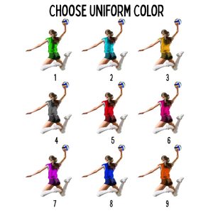 Volleyball Girl Personalized Christmas Ornament, Gift For Volleyball Lovers