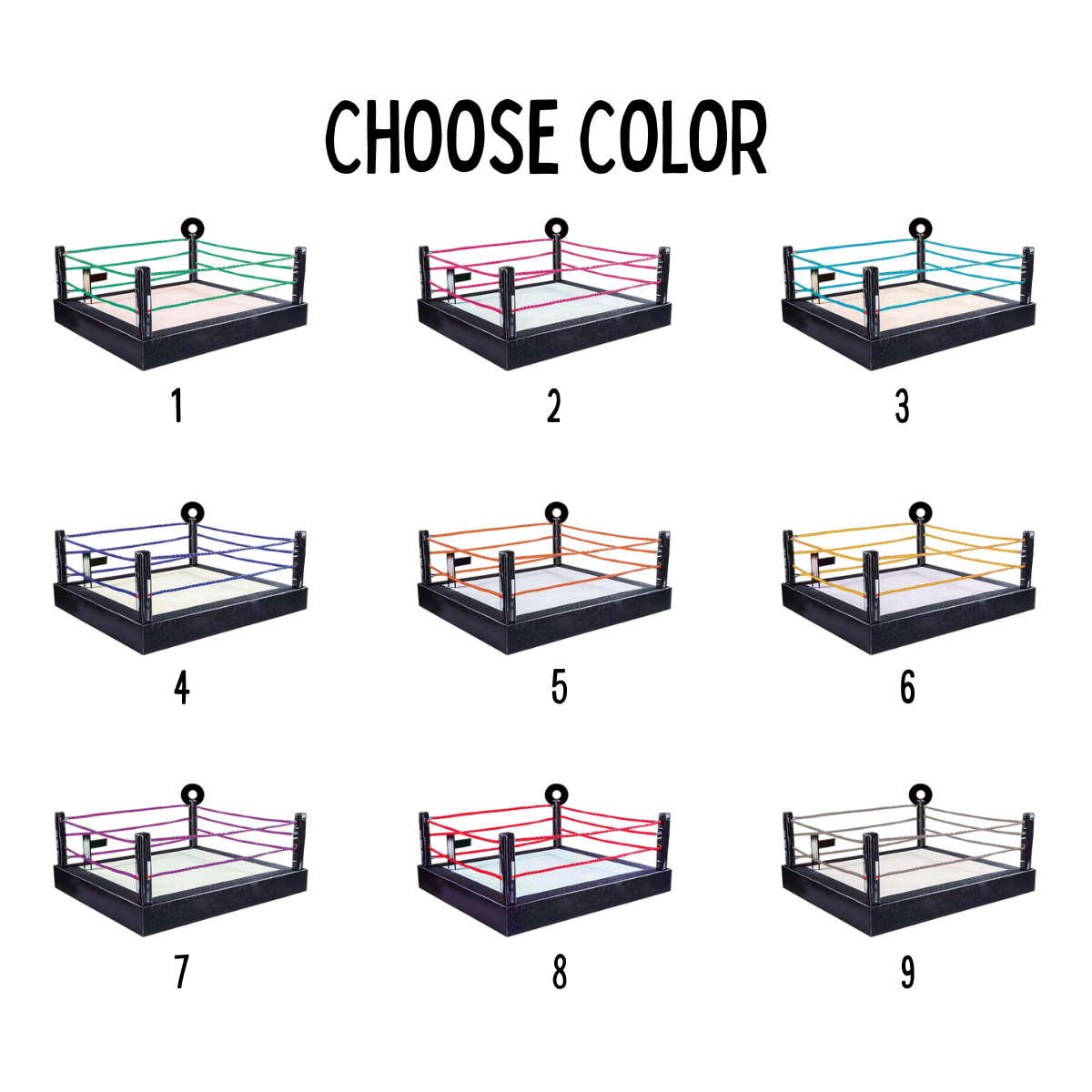 Christmas Wrestling Arena - Personalized Acrylic Ornament - Christmas Gift For Wrestle Lover