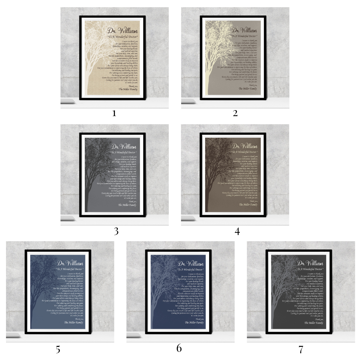 Doctor Gift, A Wonderful Doctor Poem A Truly Great Doctor Appreciation Gift Doctor Thank You Doctor Doctors Day Physician Gratitude Medical