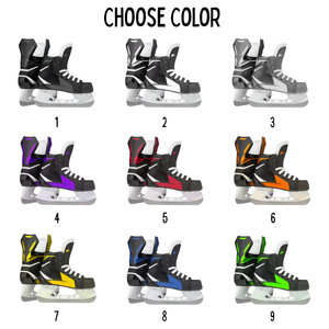 Ice Skates Personalized Christmas Ornament, Gifts For Ice Hockey Players
