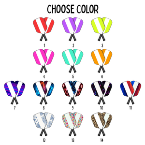 Pickleball With Paddles Rackets Ball Sport - Personalized Acrylic Ornament - Christmas Gift For Pickleball Players