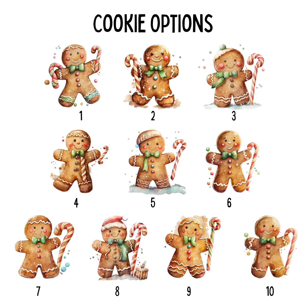 Cookies Little Bites - Personalized Platter - Christmas Gift For Mom Grandma