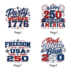 Party Like Its 1776 - Personalized Plastic Frosted Cup - 4th Of July Drinkware, 250th Anniversary Party Favor, Independence Day Gift