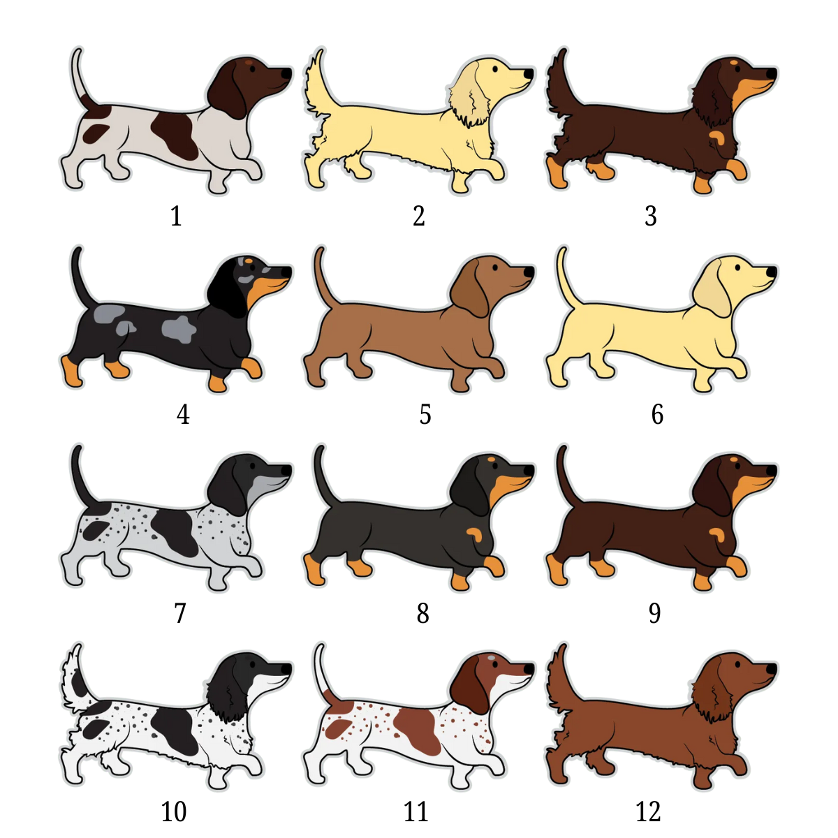 Double Trouble Dachshund - Personalized Pillow - Christmas Gift For Dog Lovers, Home Decoration