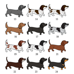 Double Trouble Dachshund - Personalized Pillow - Christmas Gift For Dog Lovers, Home Decoration