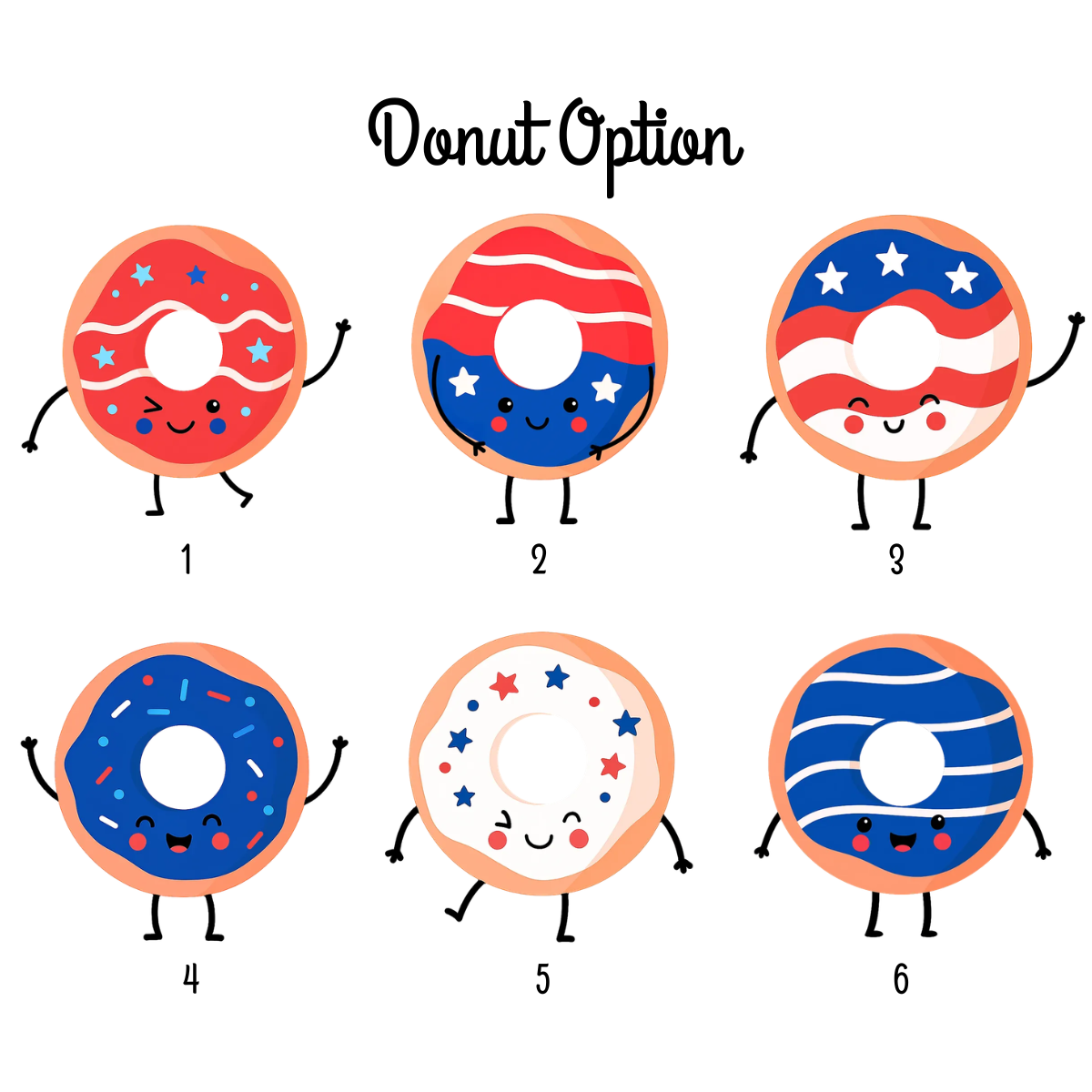 Donut Touch My Freedom - Personalized Apparel - 4th of July Gift, 250th Gift, Patriotic Shirt, Independence Day Shirt