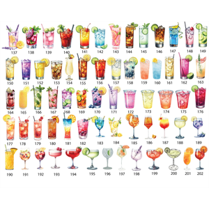 Custom Pet Portrait Signature Drink Sign, Acrylic Wedding Bar Menu, Wedding Drink Bar Decor