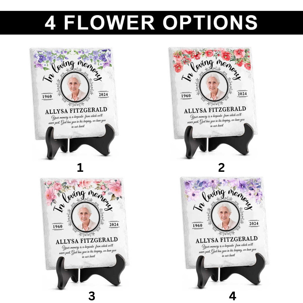 Your Memory Is A Keep Shake - Personalized Memorial Stone - Memorial Gift