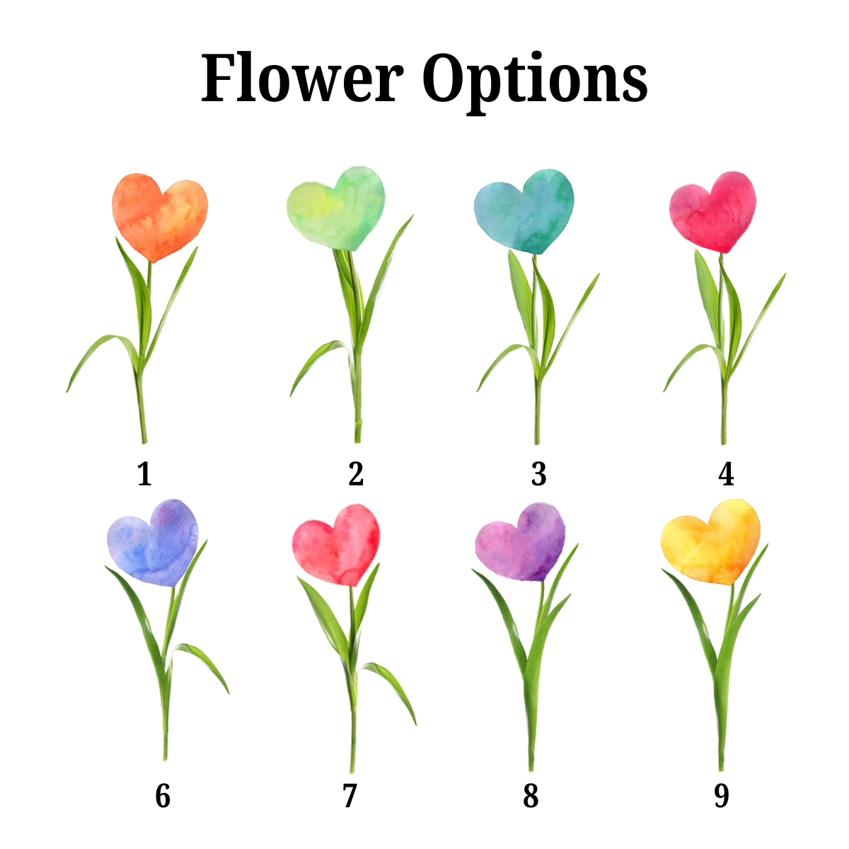 A Garden Of Love In Mom Grandma's Heart - Personalized Plant Pot - Gift For Grandma, Mommy