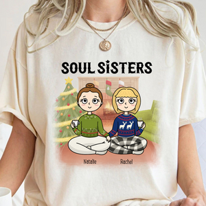 Soul Sisters Chibi - Personalized Shirt - Christmas Shirt, Gift For Sisters, Bestie, Friends banner-gg_cf4ec55a-fb39-4cd1-9ea9-dfd6ec4ac7b0.png