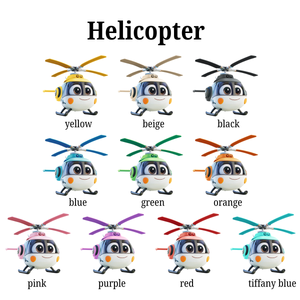 Cute Cartoon Vehicles - Personalized Acrylic Ornament - Christmas Gift For Kids