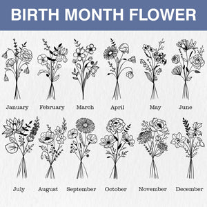 Personalized Birth Month Flower The Next Chapter Ceramic Vase, Custom Name Flower Vase, Class of 2026 Keepsake, College Graduate Gift,Grad Gift