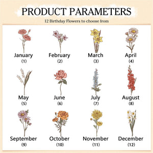 Personalized Birth Month Flower Vase, Grandma's Garden Flower Vase, Mother Vase, Nanny Vase, First Mom Now Grandma Garden Gift, Mothers Day Gift