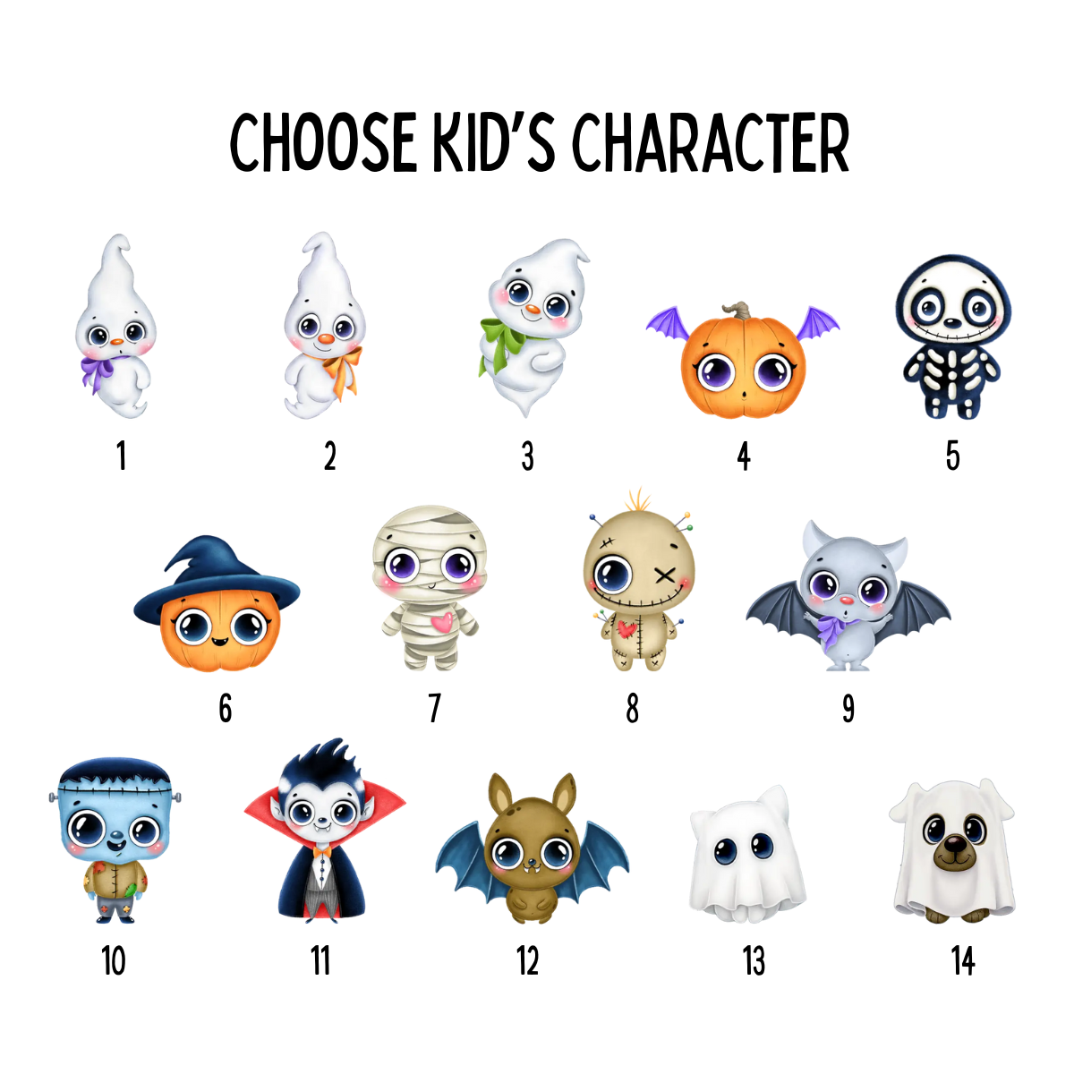 Little Monsters Spread Halloween Joy - Personalized 3D Apparel - Halloween Gift For Mom Grandma, Nana & Kids