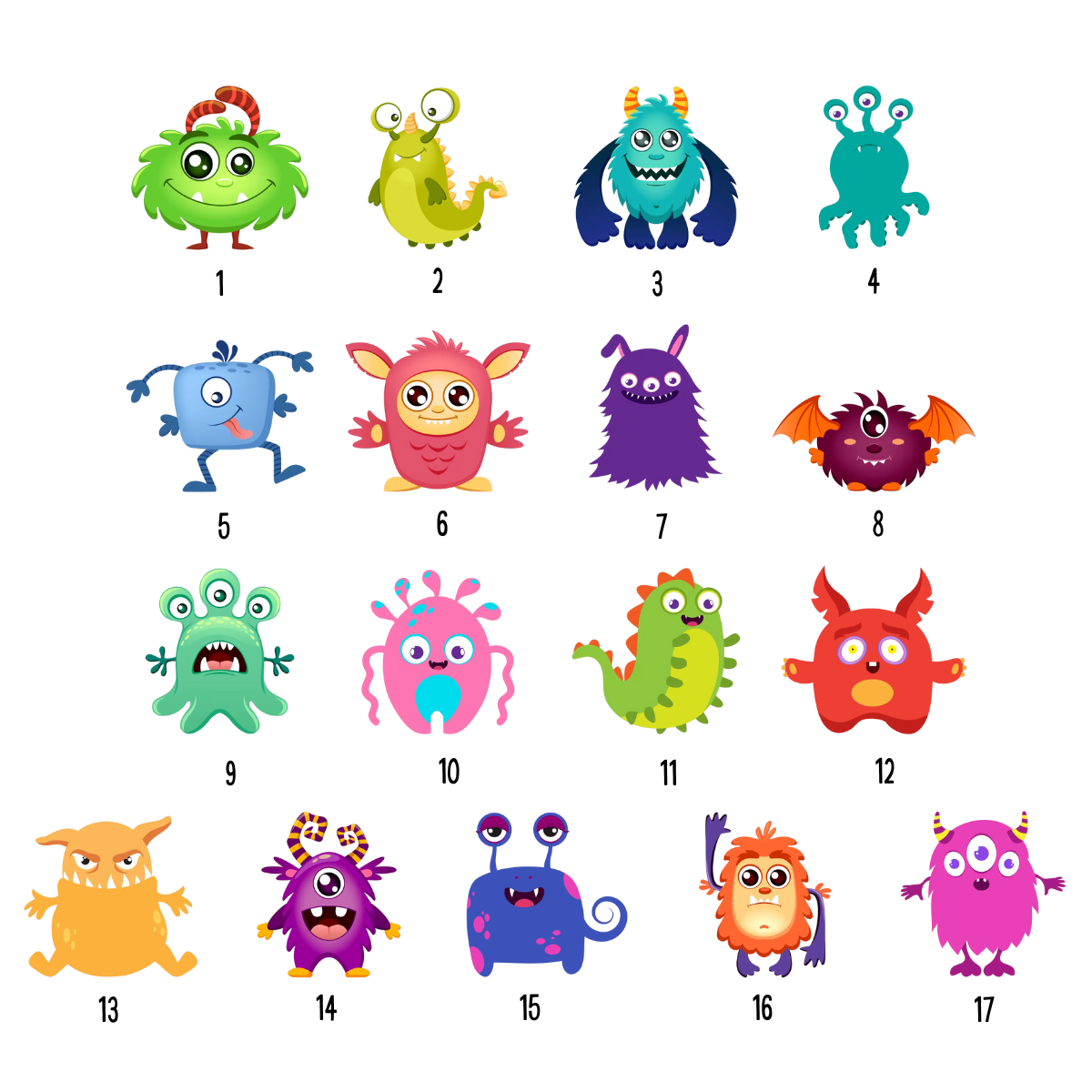 Bag Of Treat Little Monster - Personalized Halloween Fabric Basket - Halloween Gift For Kid