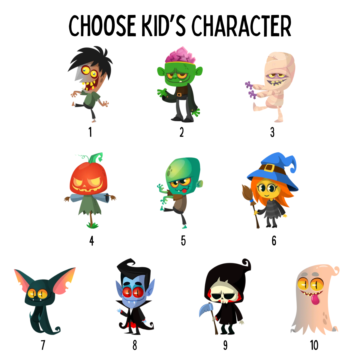 Spooky Season Vibes - Personalized 3D Apparel - Halloween Gift For Mom Grandma, Nana & Kids