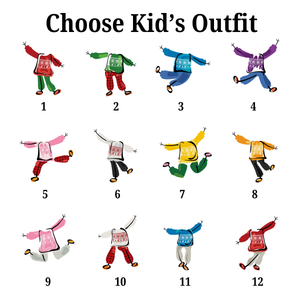 Custom Photo Playful Grandkids - Personalized Crystal Ornament - Christmas Gift For Family