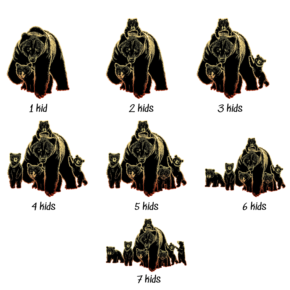 Papa Bear - Personalized Classic Cap - Gift For Father, Grandfather, Father's Day, Birthday Gift