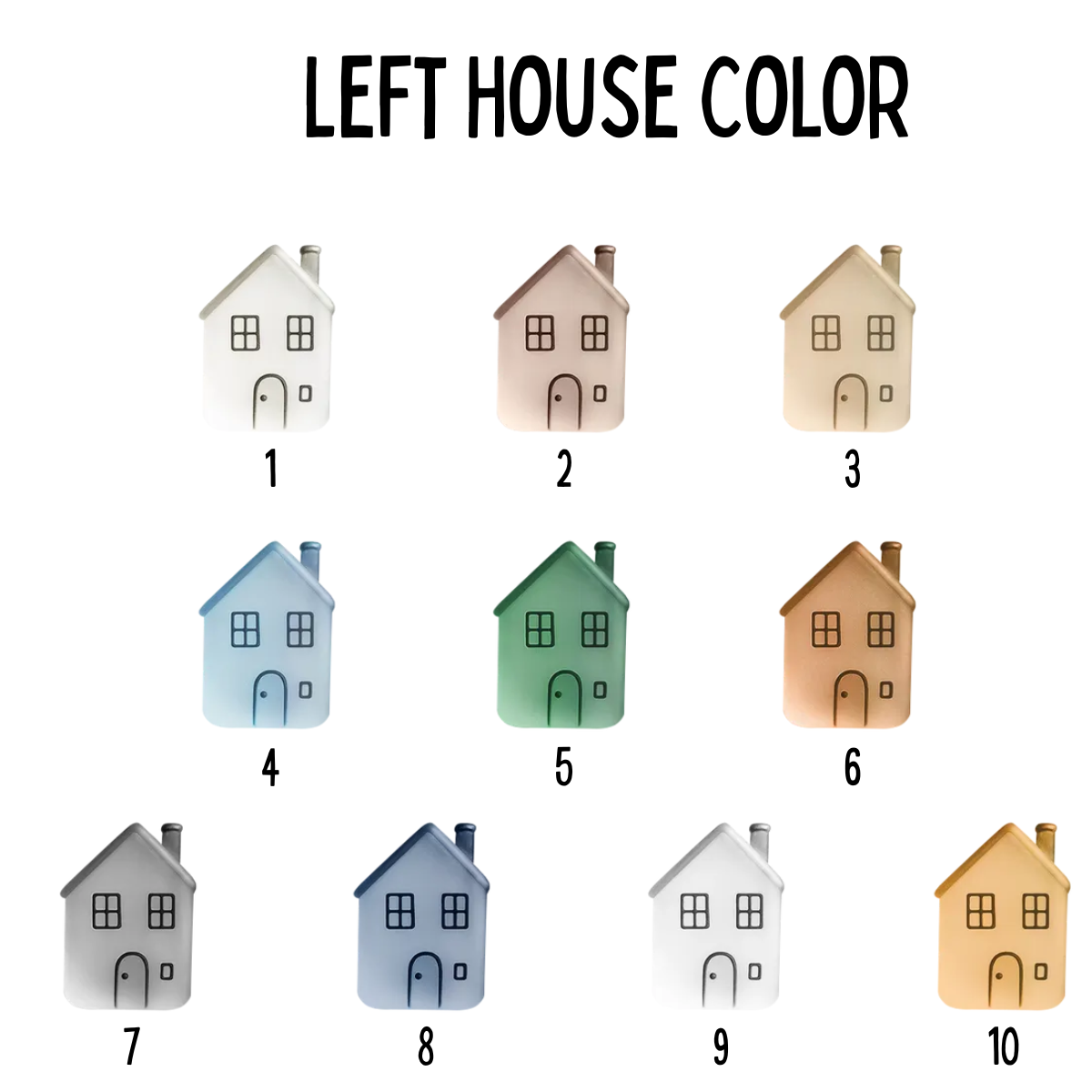 I Wish You Lived Next Door Sea Glass House - Personalized Ornament - Christmas Gift for Best Friends, Family Long Distance Gift