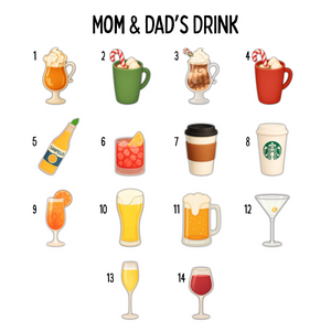 Our First Christmas As A Family Drink - Personalized Ornament - Christmas Gift For Family