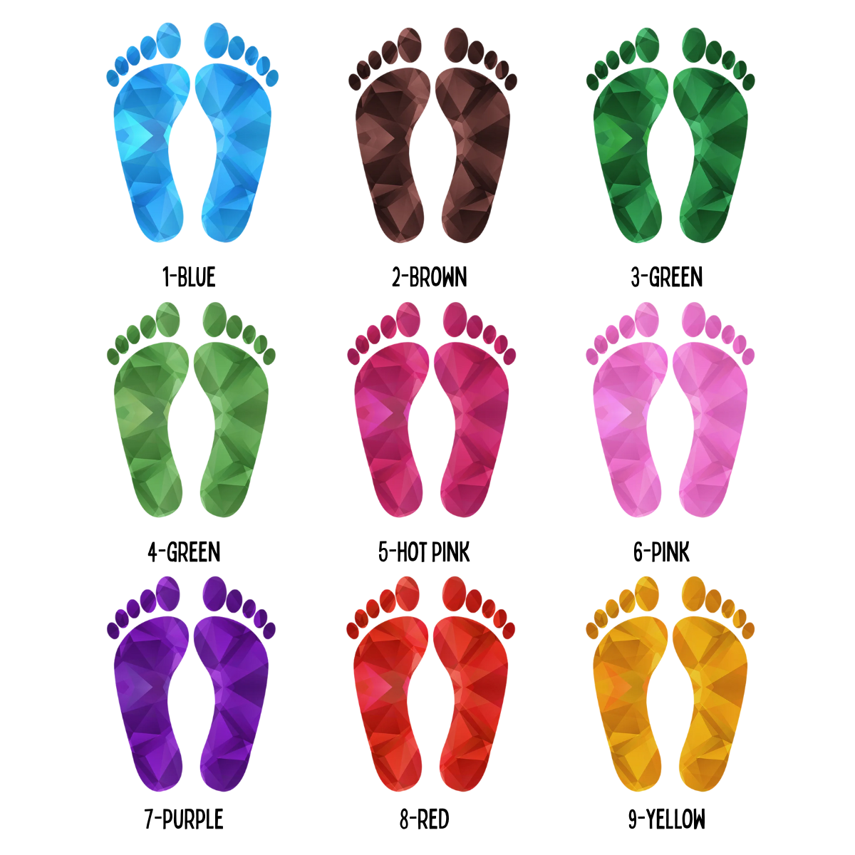 First Christmas As A Family Of Four Footprints - Personalized Crystal Ornament - Christmas Gift For Family