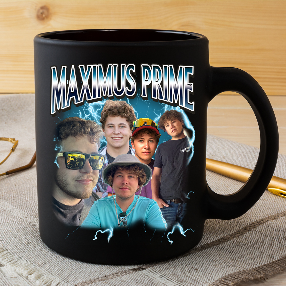 90s Vintage Bootleg Custom Your Own Bootleg Vintage Retro Mug, Custom Your Photo, Vintage 90's Mug