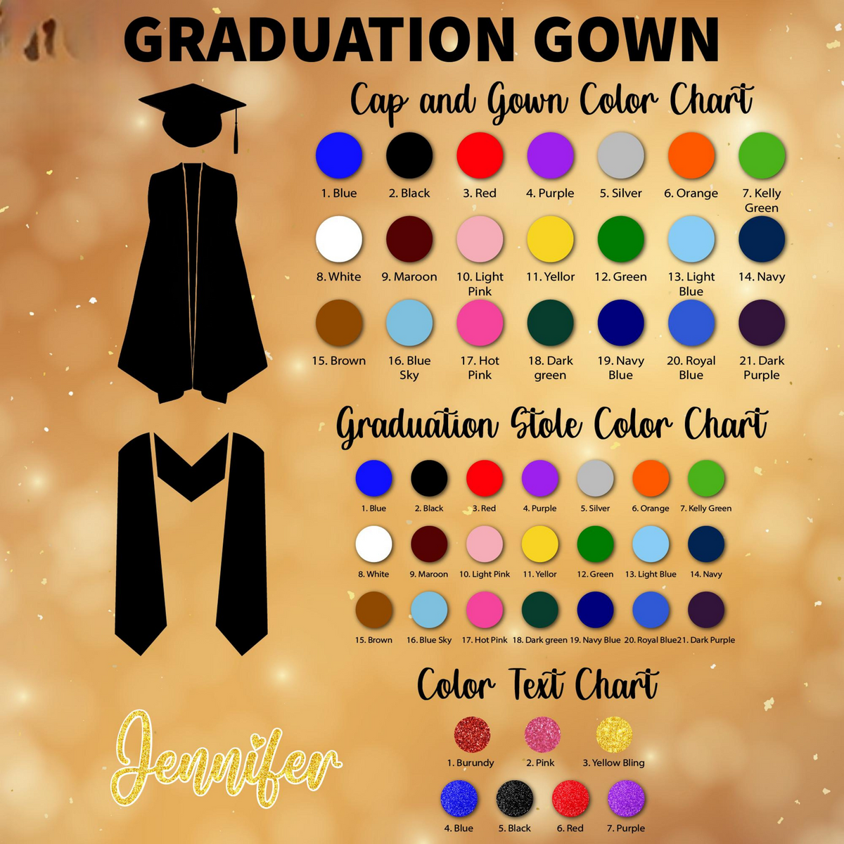 Personalized Girl Graduation Cake Topper, Class Of 2026, Custom Senior Keepsake Gift, Graduation Party Decor