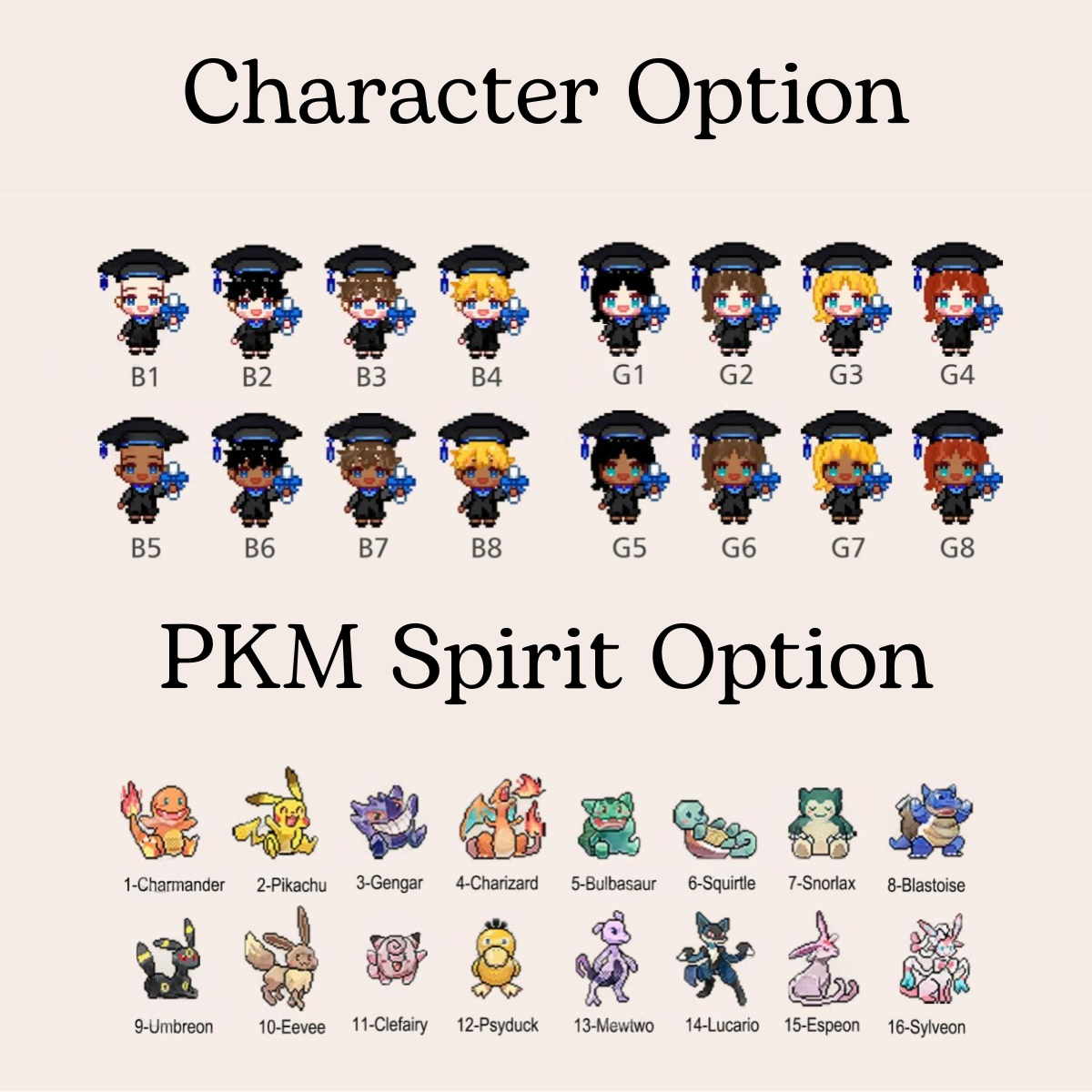 Custom PKM Graduation Card, Pixel Style Diploma Card, Grad Gift for Game Lovers, Custom Class of 2026 Gift, Grad Keepsake