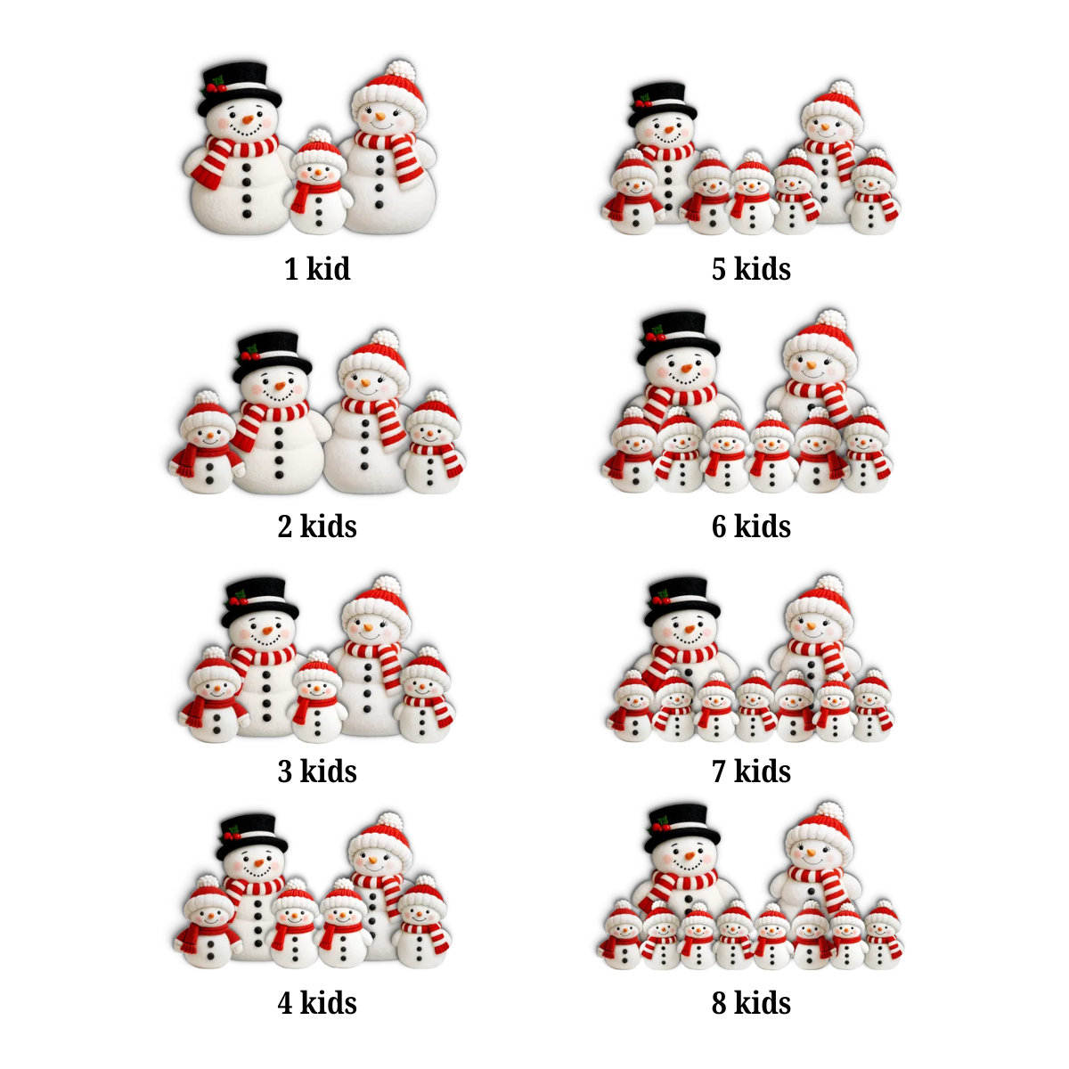 3D Effect Festive Christmas Snowman Welcome To Grandma Grandpa House - Personalized Doormat - Christmas Gift For Grandparents