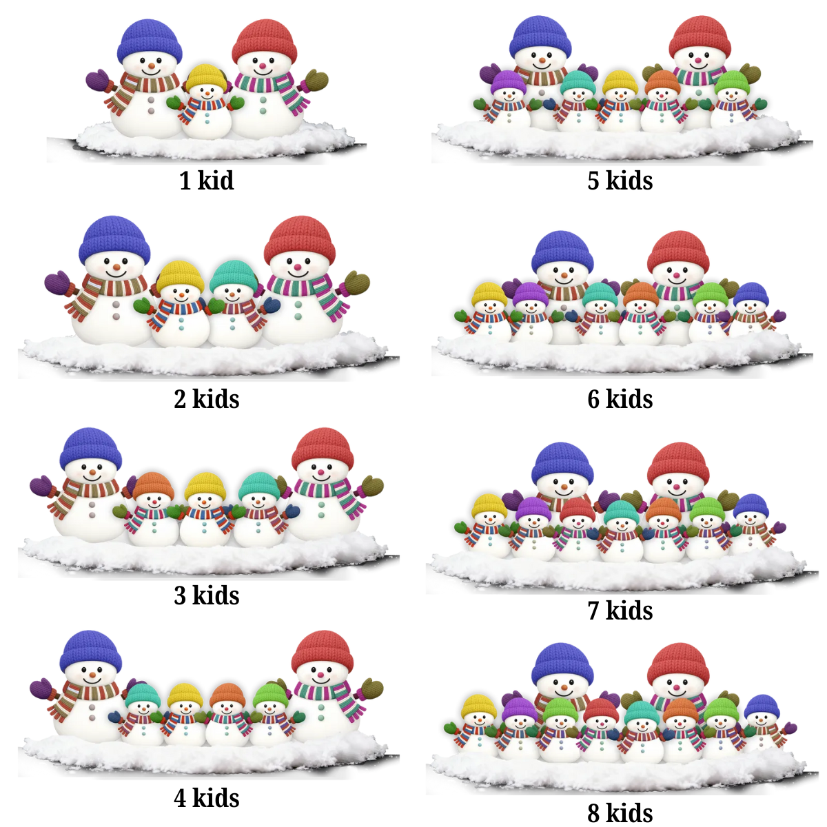 3D Effect Christmas Snowman Grandkids Spoiled Here - Personalized Doormat - Gift For Grandparents