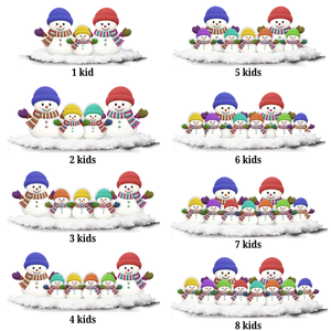 3D Effect Christmas Snowman Grandkids Spoiled Here - Personalized Doormat - Gift For Grandparents