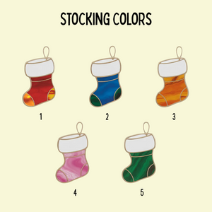 Family Stockings Full Of Memories - Personalized Acrylic Shaped Ornament - Gift For Family, Christmas Gift