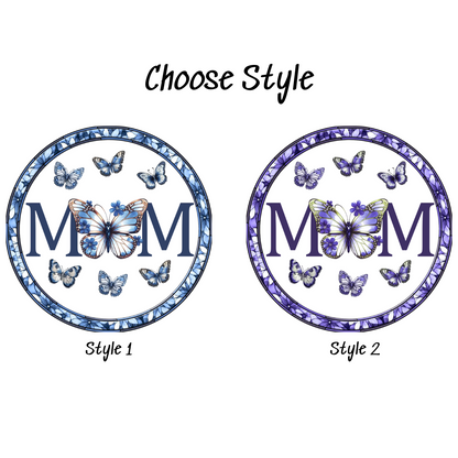 Mom Your Love Like A Butterfly - Personalized Suncatcher Stained Glass - Gift For Daughter On Mother's Day