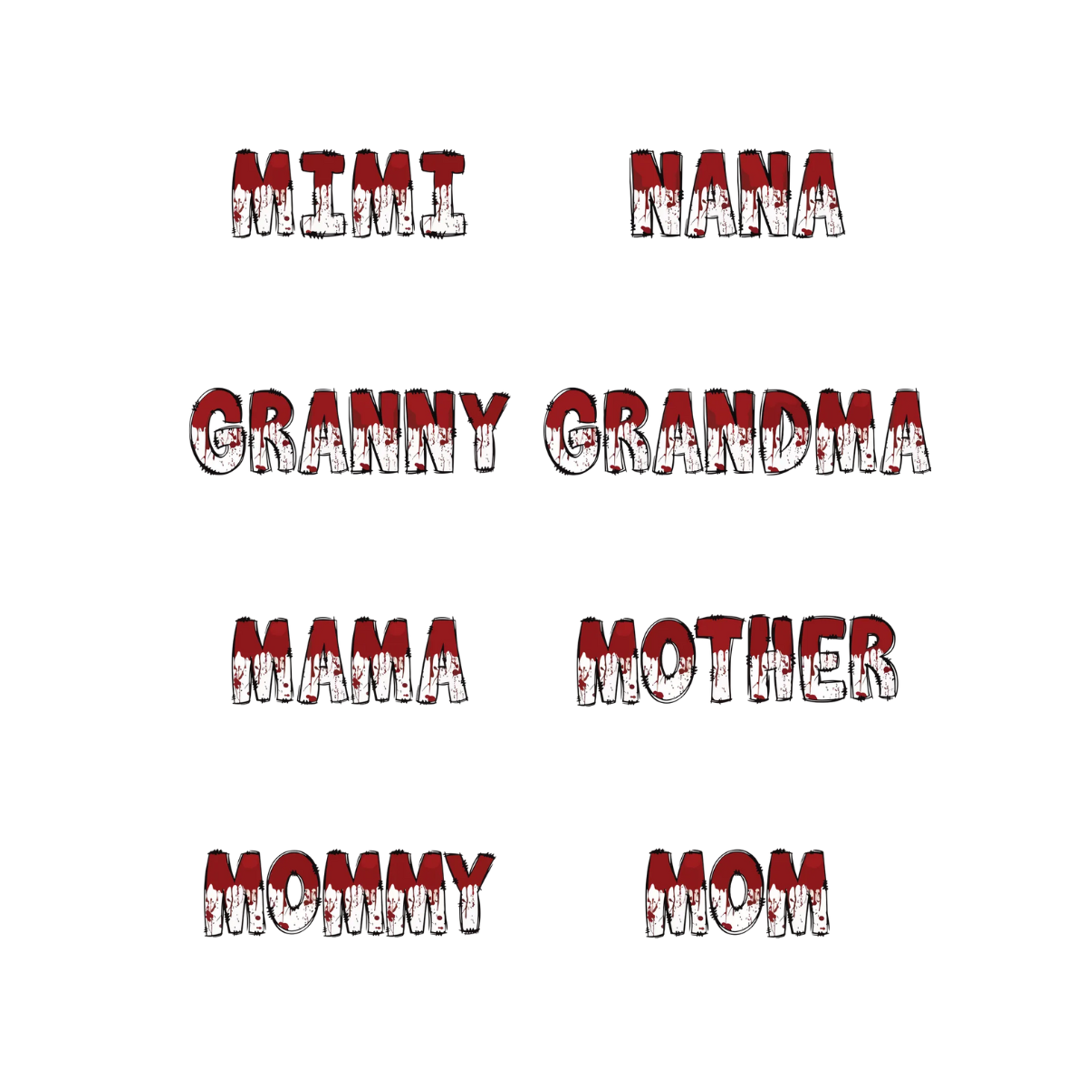 This Mom Grandma Loves Her Little Horrors - Personalized Apparel - Halloween Gift For Mom Grandma