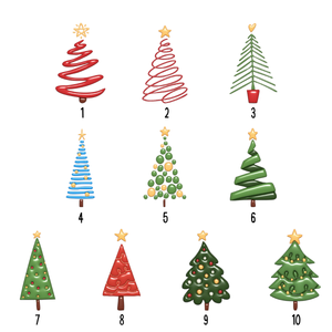 The Christmas Tree Family - Personalized Crystal Ornament - Christmas Gift For Family